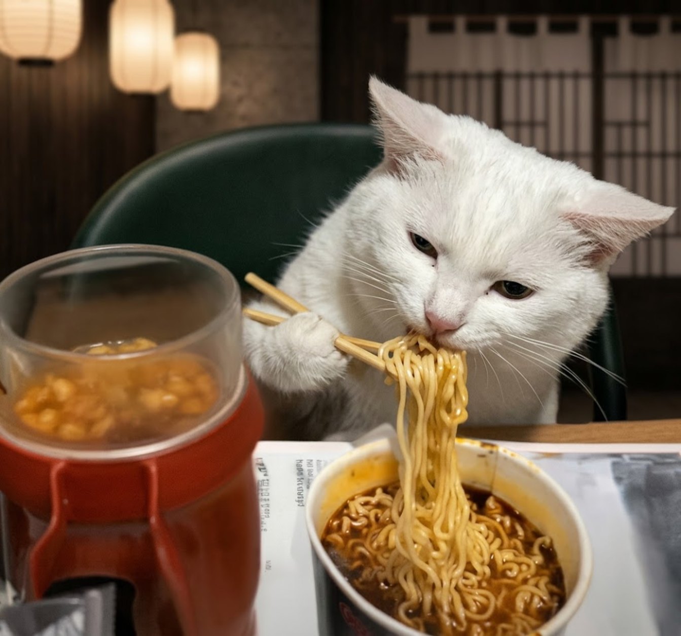 Noodle Cat